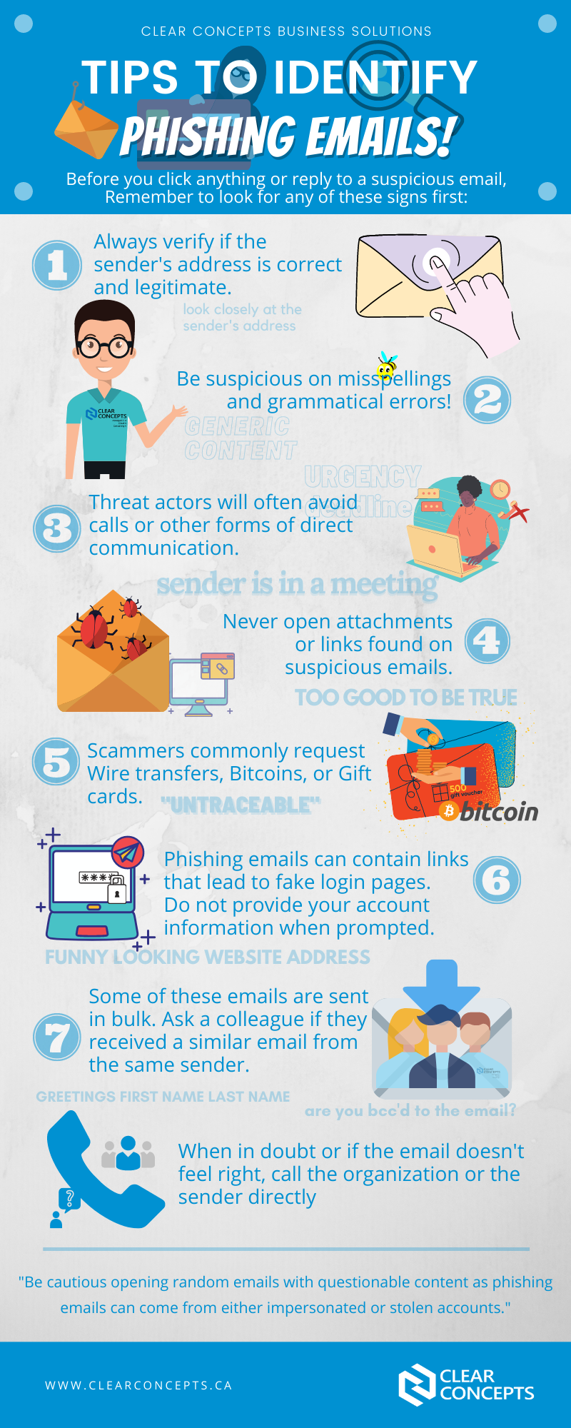 7 Tips To Identify Phishing Emails